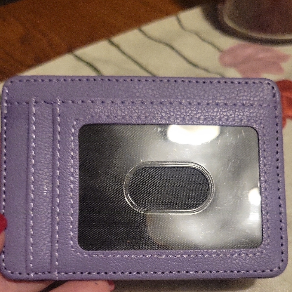 Lavender Cardholder ID Wallet